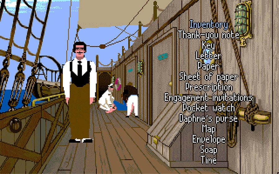 Cruise for a Corpse 1991 detective game game adaptation
