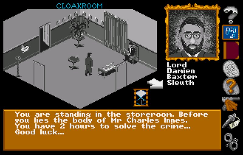 Murder 1990 detective game game about