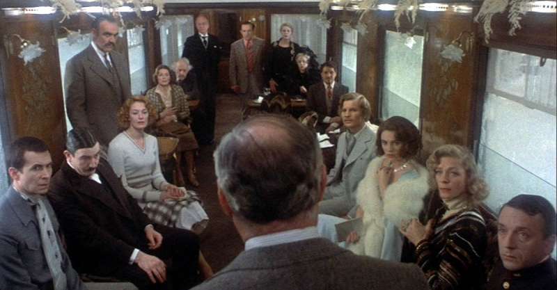 Murder on the Orient Express 1974 detective movie game about