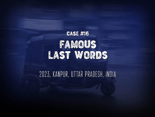 Famous Last Words - detective game online